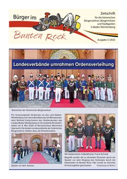 Titelbild Bürger im Bunten Rock 3/2025