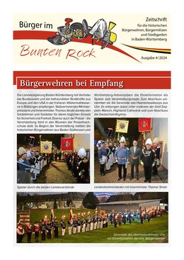 Titelbild Bürger im Bunten Rock 4/2024