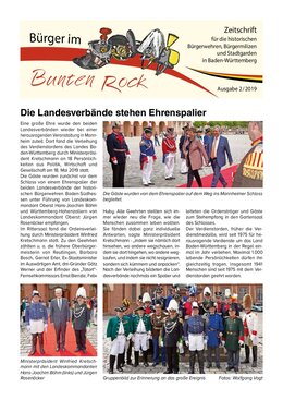 Titelbild Bürger im Bunten Rock 2/2019